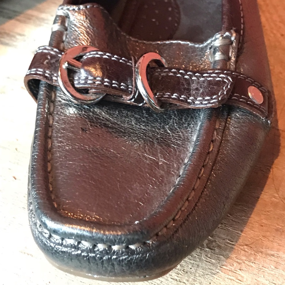 • Vintage Pewter COACH Loafers • - Picture 5 of 6
